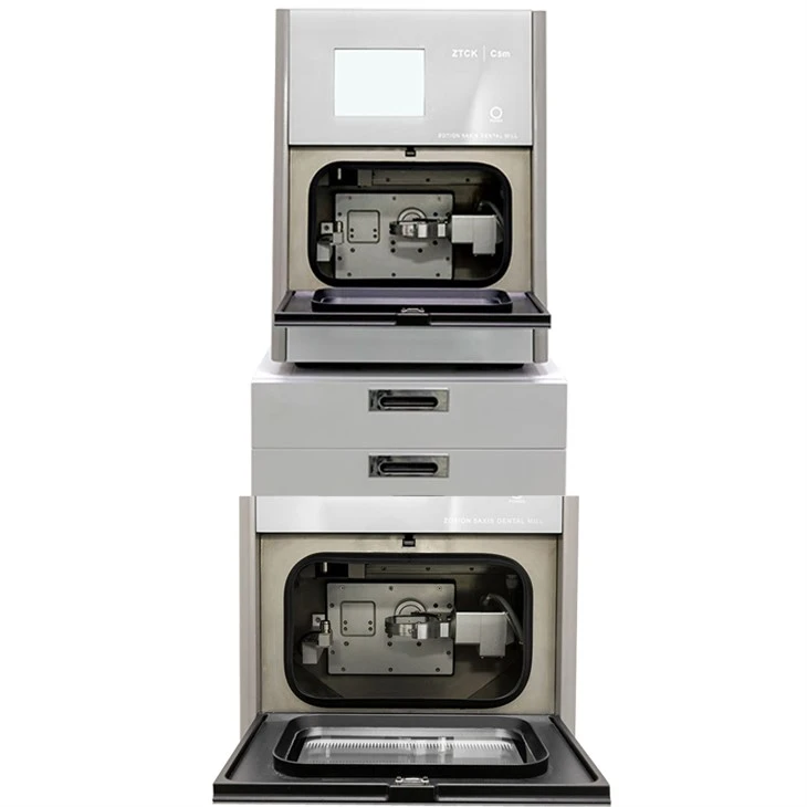 5 Axis Wet Cadcam Milling Machine For Glass Ceramic