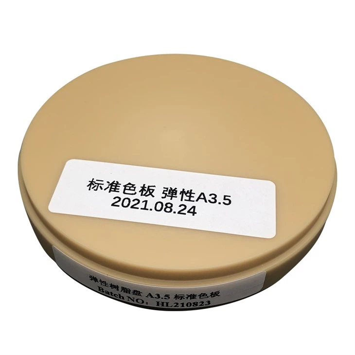 CAD CAM Round Dental PMMA Disc Milling Material