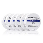 Cad Cam Dental Produit en céramique Zircone Disques dentaire Bloc de zircone pour la prothèse couronne de dents