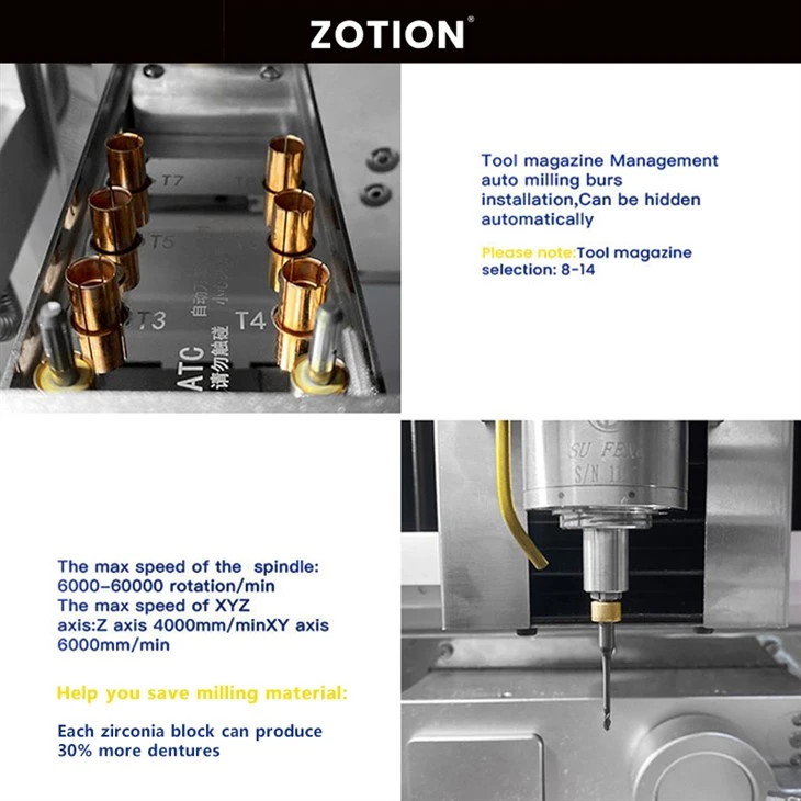 Zirconia CAD CAM Machine