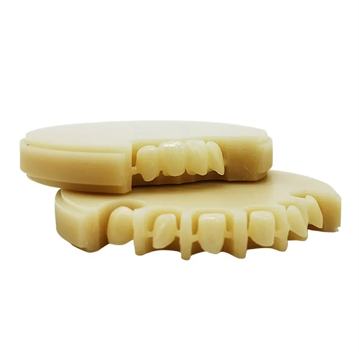 Full Denture Material PMMA Blocks Dental Lab Cad Cam Dental PMMA Discs