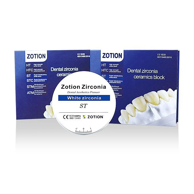 LT HT ST White Zirconia Block